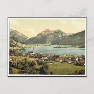 Carte Postale Schliersee, Bavière, Allemagne classique Photochro