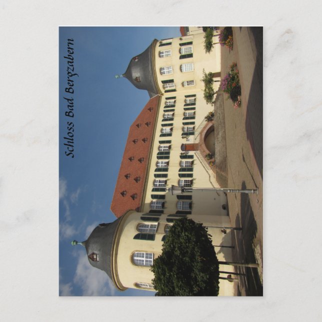 Carte Postale Schloss Bad Bergzabern (Devant)