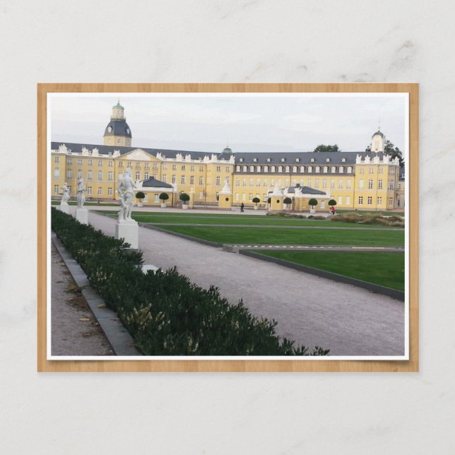 Carte Postale Schloss Karlsruhe (Devant)
