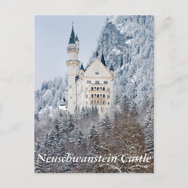 Carte Postale Schloss Neuschwanstein (Devant)