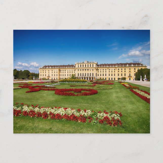 Carte Postale Schloss Schoenbrunn Vienne Autriche (Devant)