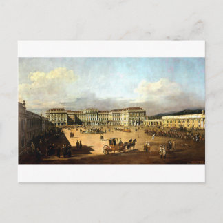 Carte Postale Schloss Schonbrunn par Bernardo Bellotto