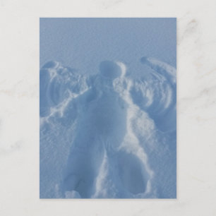 Carte Postale Schnee-Engel