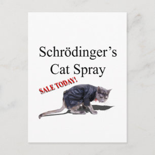 Carte Postale Schrodingercat