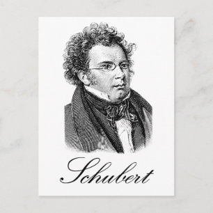 Carte Postale Schubert