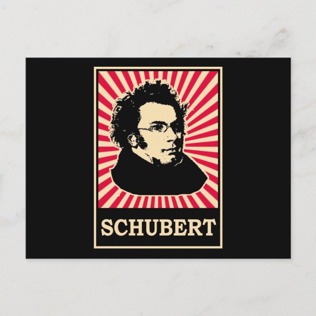 Carte Postale Schubert (Devant)