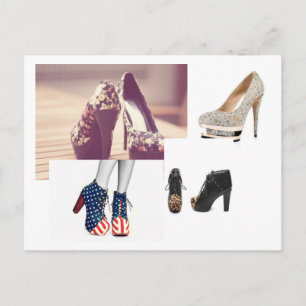 Carte Postale schuh Postkarte