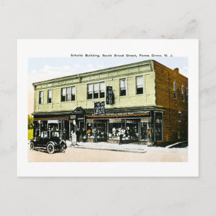 Carte Postale Schultz Building, Penns Grove, New Jersey