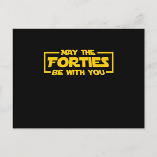 Carte Postale Sci Fi Nerd Galaxy Geek 40 ans 1980 Baby Ma