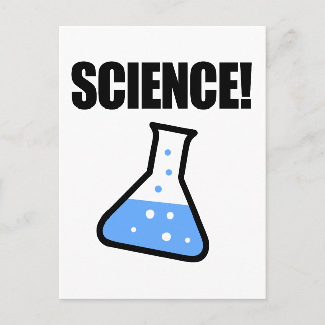 Carte Postale Science ! (Devant)