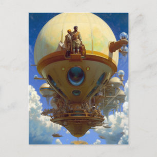 Carte Postale Science-fiction Afrofuturiste