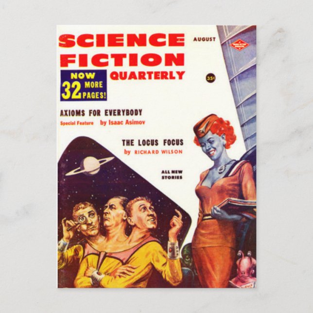 Carte Postale Science fiction trimestrielle 71 (Devant)