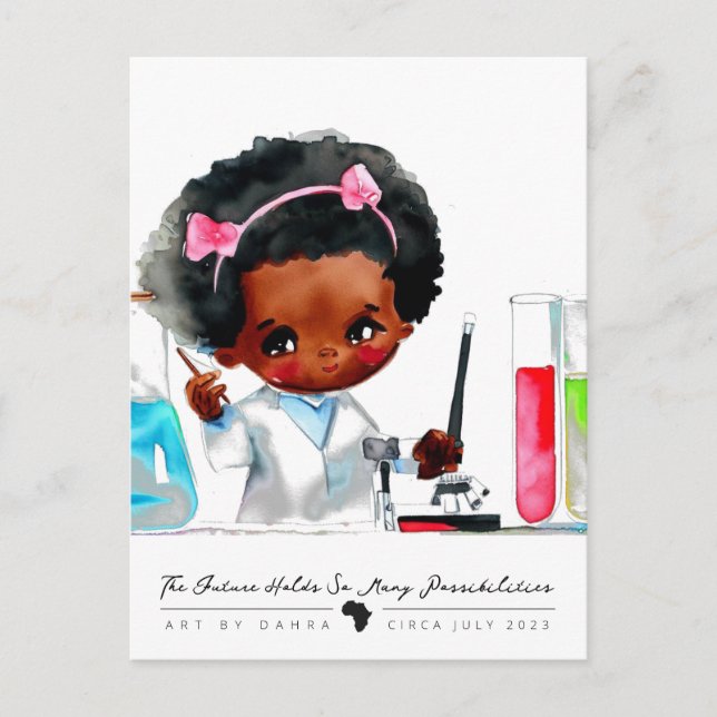 Carte Postale Scientifique (Devant)