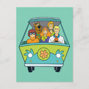 Carte Postale Scooby-Doo & Gang Mystery Machine