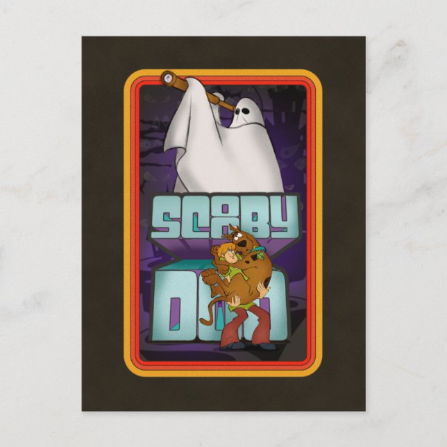 Carte Postale Scooby-Doo | Ghost À la recherche de Shaggy & Scoo (Devant)