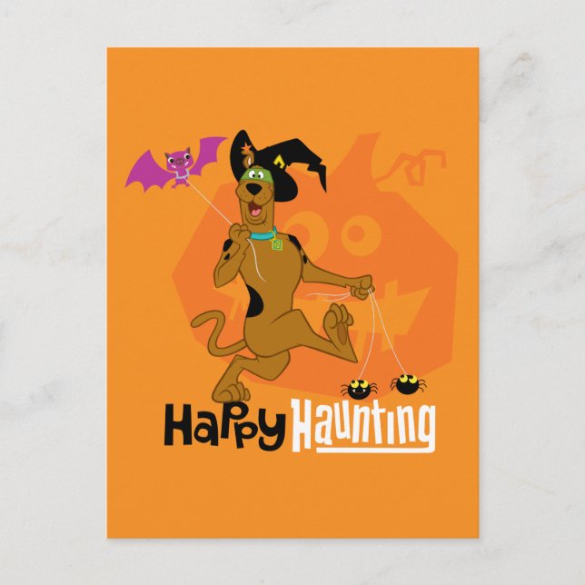 Carte Postale Scooby-Doo | Happy Hauning (Devant)