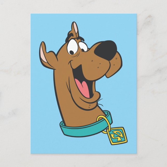 Carte Postale Scooby-Doo Joyeux Visage (Devant)