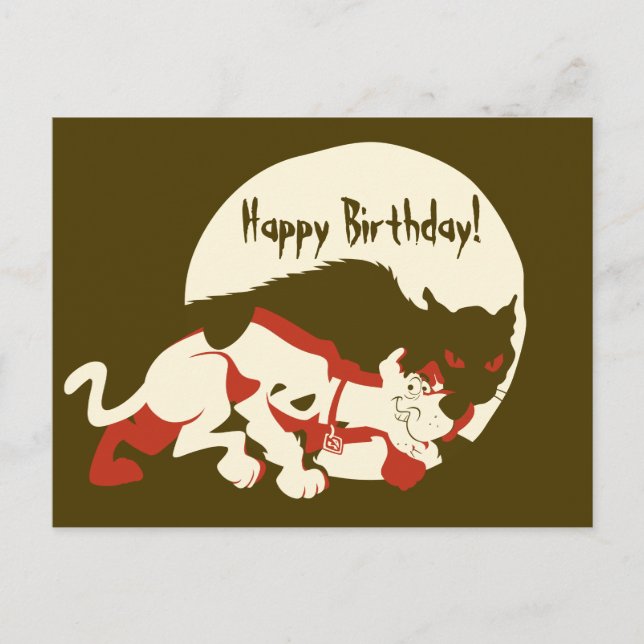 Carte Postale Scooby-Doo "On The Prowl" (Devant)