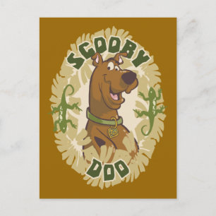 Carte Postale Scooby-Doo Safari Graphisme
