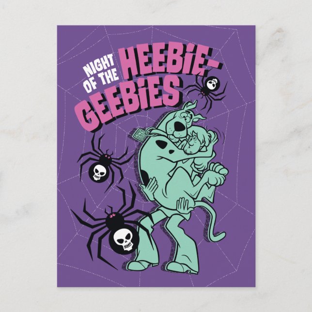 Carte Postale Scooby-Doo & Shaggy Heebie-Geebies (Devant)