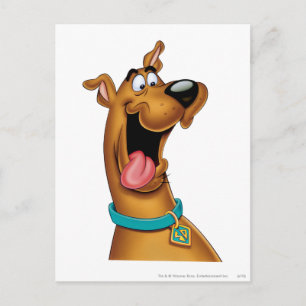 Carte Postale Scooby Doo Visage Excité