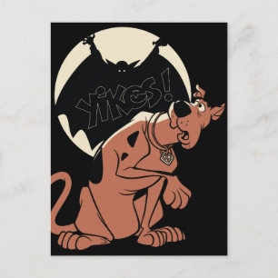 Carte Postale Scooby-Doo "Yikes !" Ombre vampire