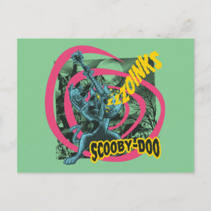 Carte Postale Scooby-Doo Zoinks Punk Guitare Graphisme