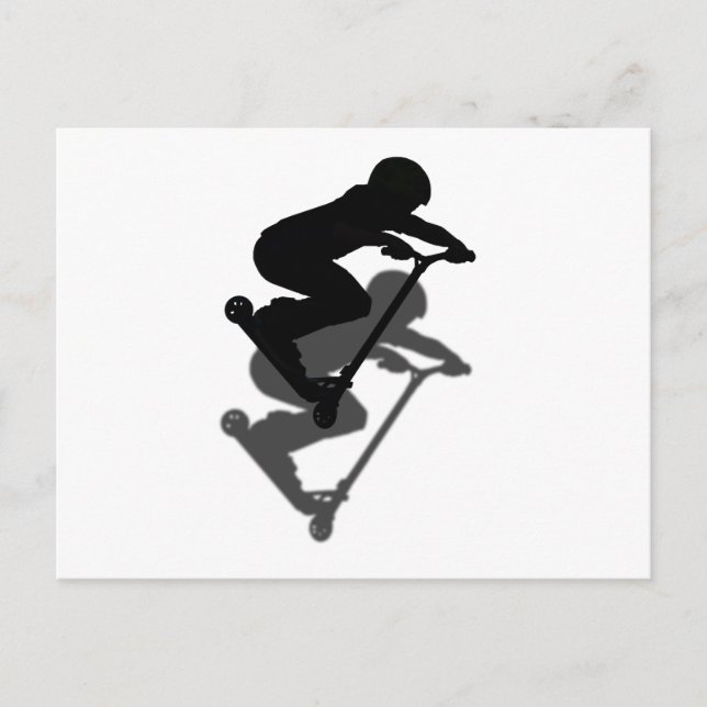 Carte Postale Scooter Boy - Stunt Scooter 5 (Devant)
