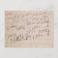 Score sheet of 'Moonlight Sonata'