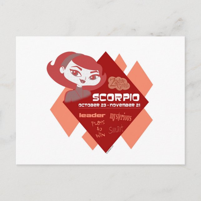 Carte postale Scorpio (Devant)