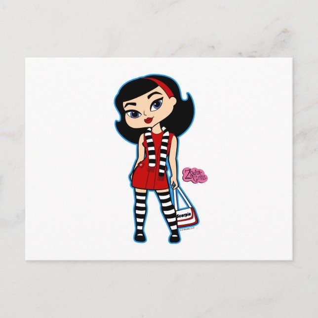 Carte postale Scorpio (Devant)