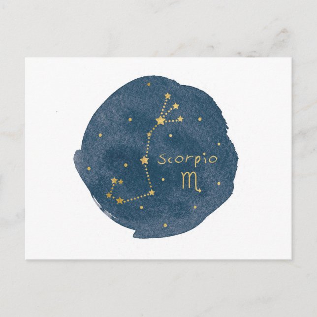 Carte Postale Scorpio (Devant)