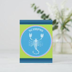 Carte postale Scorpion