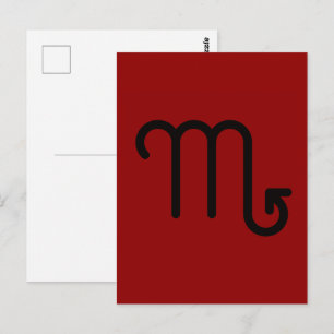 Carte postale Scorpion