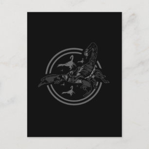Carte Postale Scorpion GRIS