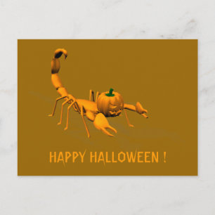 Carte Postale Scorpion orange
