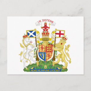 Carte postale Scotland Coat Arms