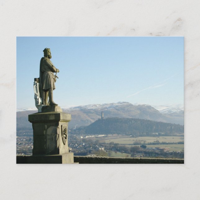 Carte Postale Scotland Stirling King Robert the Bruce (Devant)