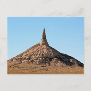 Carte Postale Scottsbluff Nebraska Chimney Rock Spire