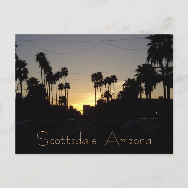 Carte postale Scottsdale, Arizona (Devant)