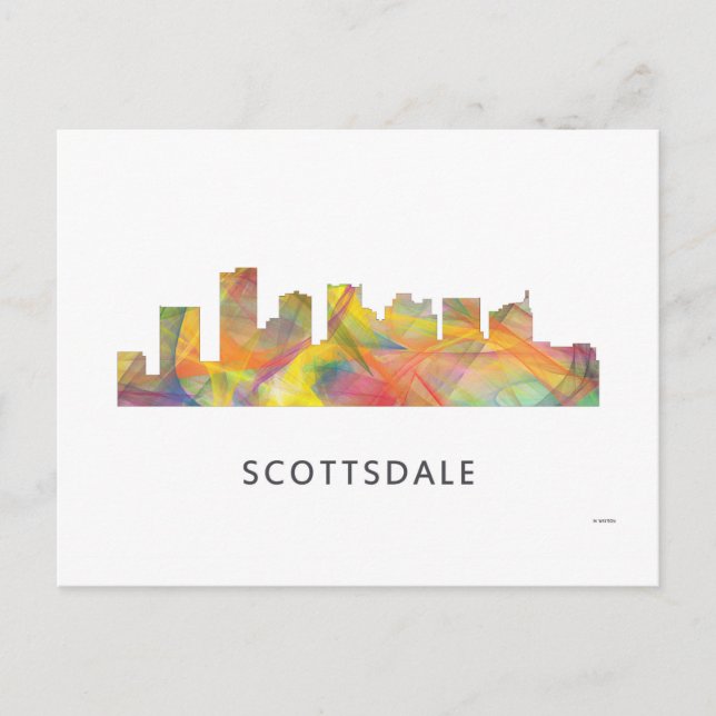 CARTE POSTALE SCOTTSDALE, ARIZONA SKYLINE WB1 - (Devant)