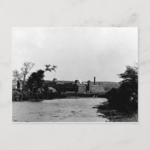 Carte postale Scranton Pa des moulins à soie des a