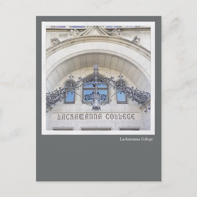 Carte postale Scranton PA Lackawanna College (Devant)