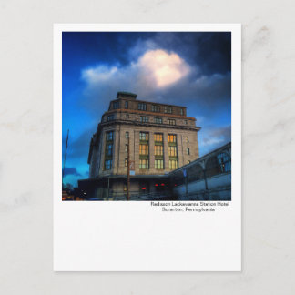 Carte Postale Scranton, PA - Radisson Lackawanna Station Hotel