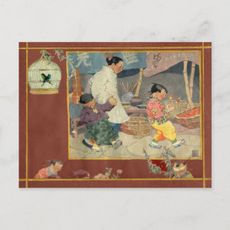 Carte Postale Scrapbook oriental