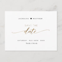 Script élégant et simple, mariage Enregistrer la d