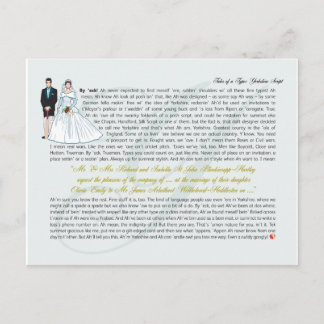 Carte Postale Script Yorkshire