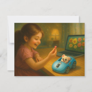 Carte Postale Scrolling Fairytale.