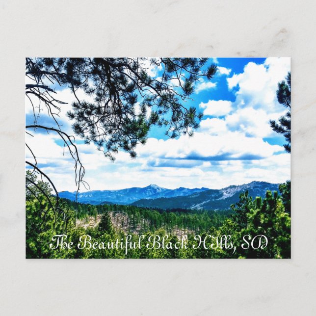 Carte postale SD Black Hills (Devant)