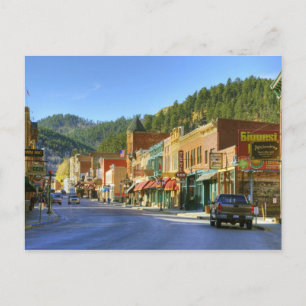 Carte Postale SD, Deadwood, ville historique de Gold Mining
